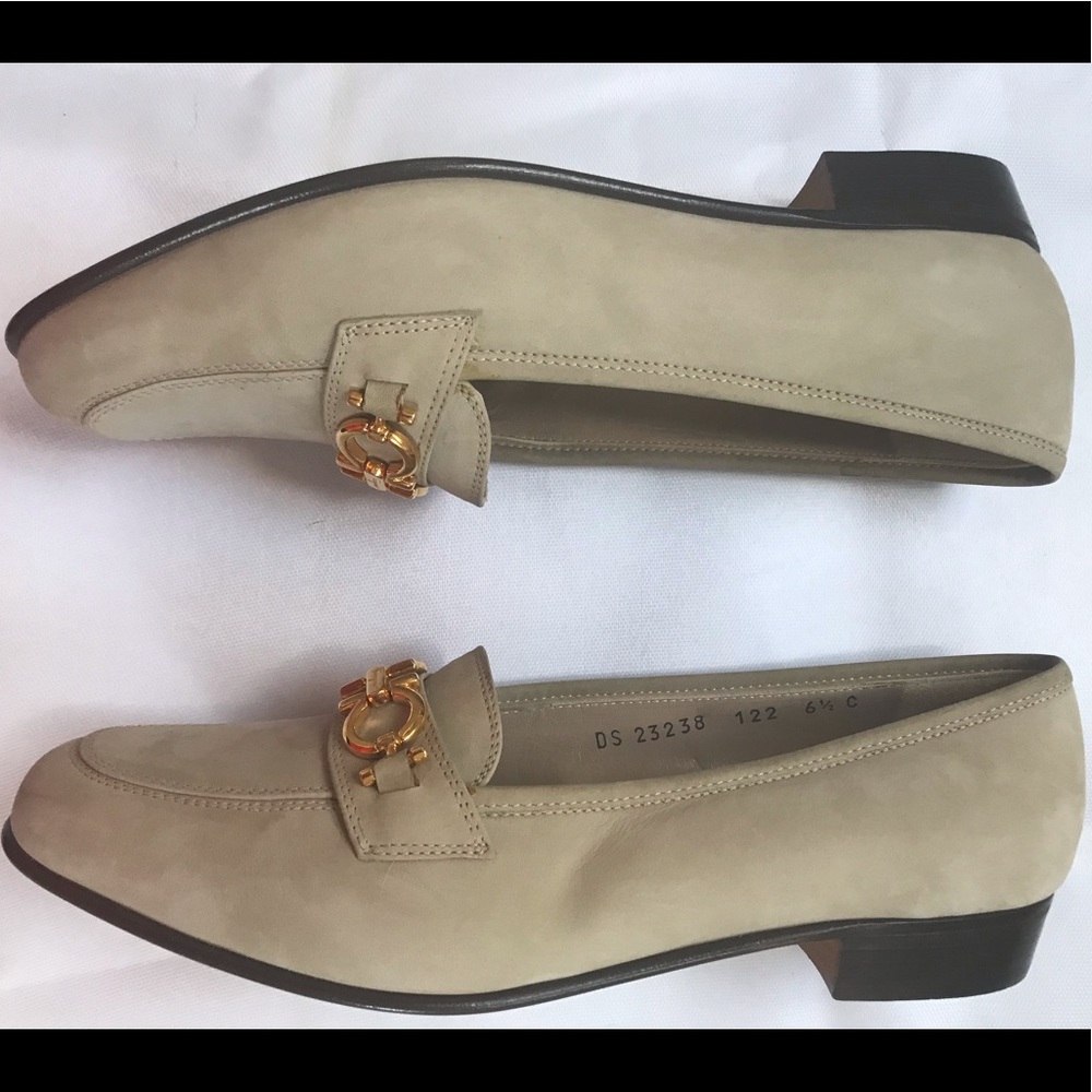 Brand New Salvatore Ferragamo Suede loafer sz 6.5